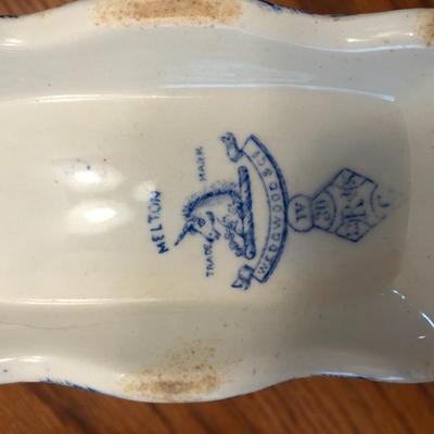 Wedgewood Mandarin Harvest Plates & Wedgewood & Co. Gravy Boat & Plate -Lot 441