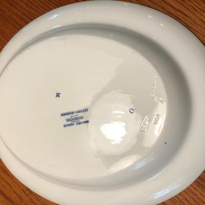 Wedgewood Mandarin Harvest Plates & Wedgewood & Co. Gravy Boat & Plate -Lot 441