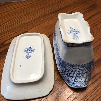 Wedgewood Mandarin Harvest Plates & Wedgewood & Co. Gravy Boat & Plate -Lot 441