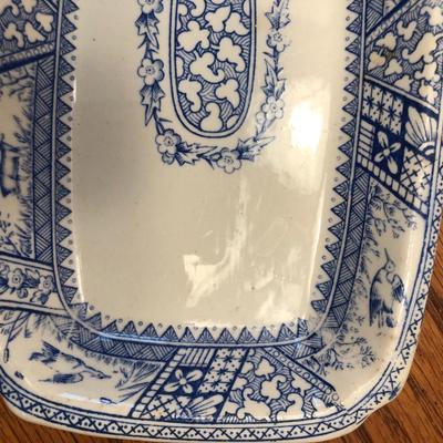 Wedgewood Mandarin Harvest Plates & Wedgewood & Co. Gravy Boat & Plate -Lot 441