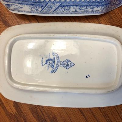 Wedgewood Mandarin Harvest Plates & Wedgewood & Co. Gravy Boat & Plate -Lot 441