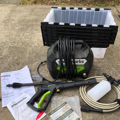 Greenworks 1700 PSI Electric Pressure Washer GPW1704 -Lot 444
