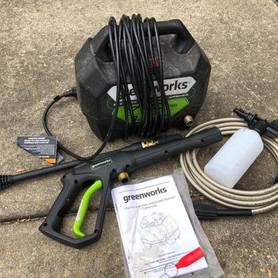Greenworks 1700 PSI Electric Pressure Washer GPW1704 -Lot 444