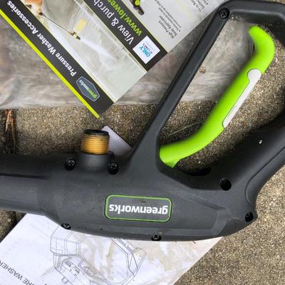 Greenworks 1700 PSI Electric Pressure Washer GPW1704 -Lot 444