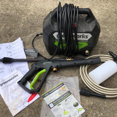 Greenworks 1700 PSI Electric Pressure Washer GPW1704 -Lot 444