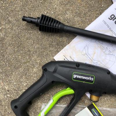 Greenworks 1700 PSI Electric Pressure Washer GPW1704 -Lot 444