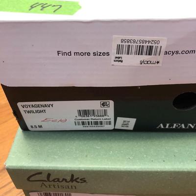 *NEW* Alfani & Clarkâ€™s Womanâ€™s Shoes Size 8.5M -Lot 447