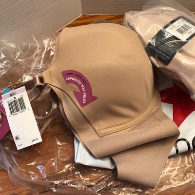 *NEW* Bali Intimates & Olga (Both: Color Nude; Size 40D) Womanâ€™s Bra Two (2) Quantity -Lot 448