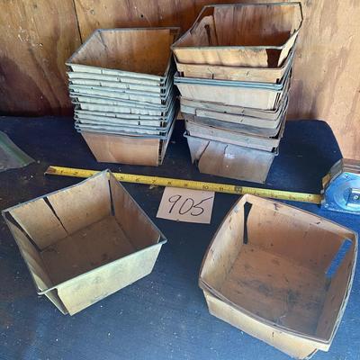 Vintage Berry Baskets
