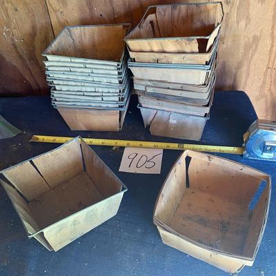 Vintage Berry Baskets