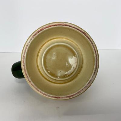 -81- DISHES | Rooster Metlox Poppytrail California Pottery | Lidded Teapot & Sugar