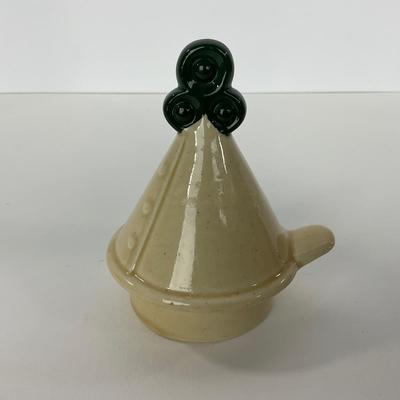 -81- DISHES | Rooster Metlox Poppytrail California Pottery | Lidded Teapot & Sugar