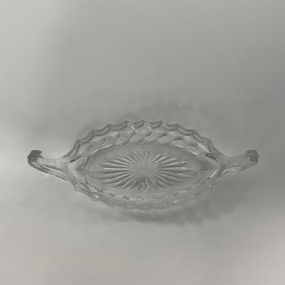 -82- GLASSWARE | American Fostoria Glass Co. | Creamer, Sugar, & Dishes