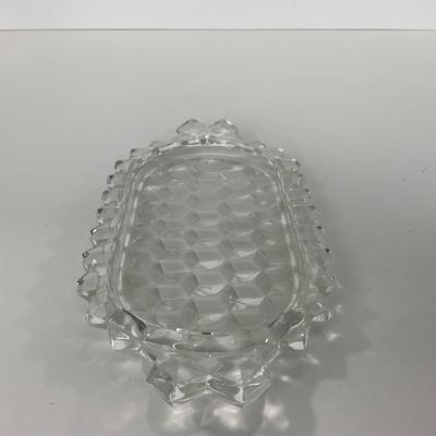 -82- GLASSWARE | American Fostoria Glass Co. | Creamer, Sugar, & Dishes