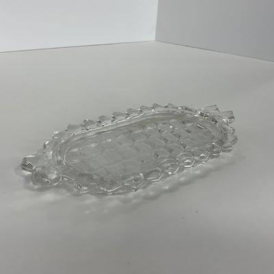 -82- GLASSWARE | American Fostoria Glass Co. | Creamer, Sugar, & Dishes