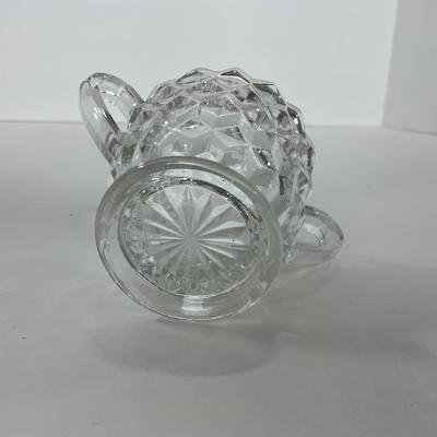 -82- GLASSWARE | American Fostoria Glass Co. | Creamer, Sugar, & Dishes