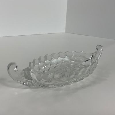 -82- GLASSWARE | American Fostoria Glass Co. | Creamer, Sugar, & Dishes