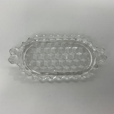 -82- GLASSWARE | American Fostoria Glass Co. | Creamer, Sugar, & Dishes