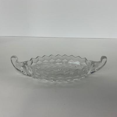 -82- GLASSWARE | American Fostoria Glass Co. | Creamer, Sugar, & Dishes