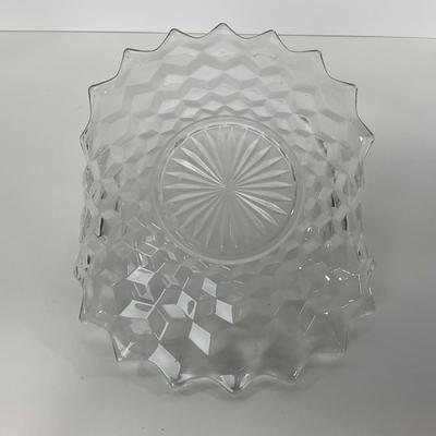 -83- GLASSWARE | American Fostoria Glass Co. | Bowl & Two Handled Dish