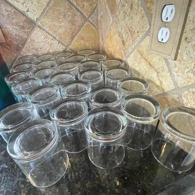 Huge lot of low ball glasses