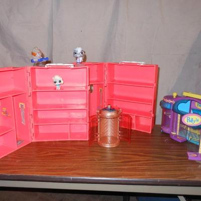 POLLY POCKET STORE AND LITTLEST PET SHOP