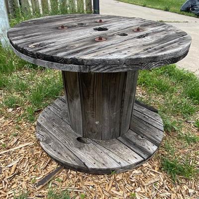 Vintage Wooden Spool