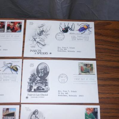 FIRST DAY OF ISSUE US POSTGE STAMP COVERS
