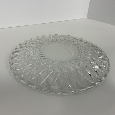 -87- GLASSWARE | Pretzel Indiana Glass Co. | Platters & Small Plates