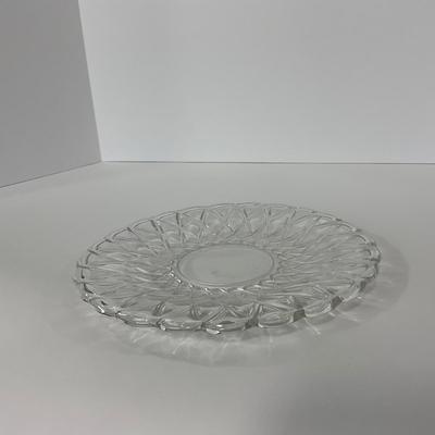 -87- GLASSWARE | Pretzel Indiana Glass Co. | Platters & Small Plates