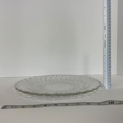 -87- GLASSWARE | Pretzel Indiana Glass Co. | Platters & Small Plates