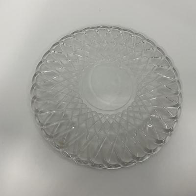 -87- GLASSWARE | Pretzel Indiana Glass Co. | Platters & Small Plates