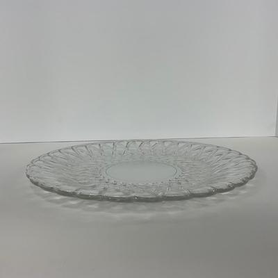 -87- GLASSWARE | Pretzel Indiana Glass Co. | Platters & Small Plates