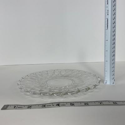 -87- GLASSWARE | Pretzel Indiana Glass Co. | Platters & Small Plates