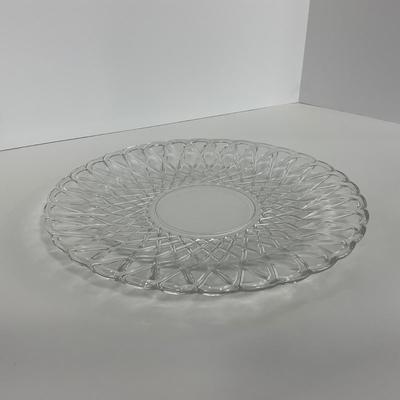 -87- GLASSWARE | Pretzel Indiana Glass Co. | Platters & Small Plates