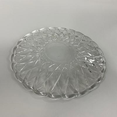 -87- GLASSWARE | Pretzel Indiana Glass Co. | Platters & Small Plates