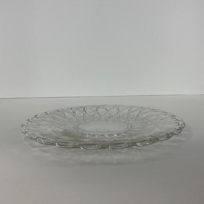 -87- GLASSWARE | Pretzel Indiana Glass Co. | Platters & Small Plates