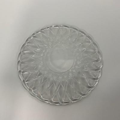 -87- GLASSWARE | Pretzel Indiana Glass Co. | Platters & Small Plates