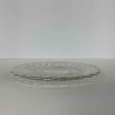 -87- GLASSWARE | Pretzel Indiana Glass Co. | Platters & Small Plates