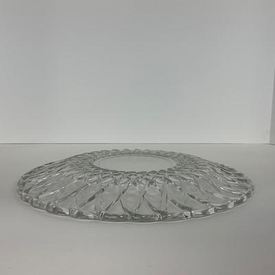 -87- GLASSWARE | Pretzel Indiana Glass Co. | Platters & Small Plates