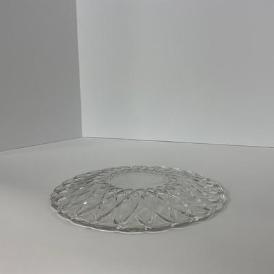 -87- GLASSWARE | Pretzel Indiana Glass Co. | Platters & Small Plates