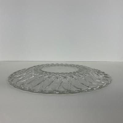 -87- GLASSWARE | Pretzel Indiana Glass Co. | Platters & Small Plates