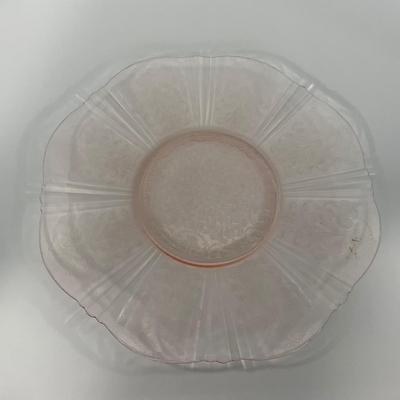 -88- American Sweetheart Macbeth Evans Glass Co. | Platter & Sugar Dish