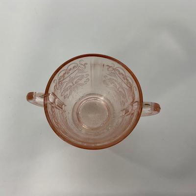 -88- American Sweetheart Macbeth Evans Glass Co. | Platter & Sugar Dish