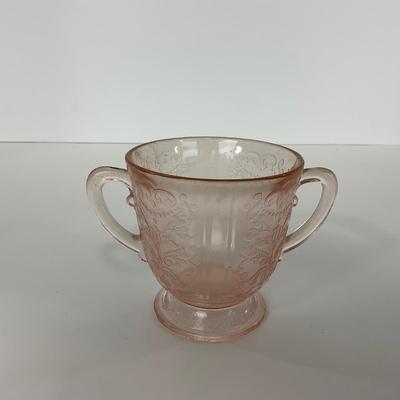 -88- American Sweetheart Macbeth Evans Glass Co. | Platter & Sugar Dish