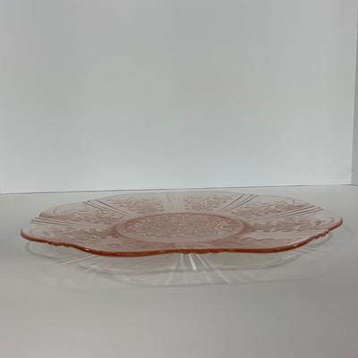 -88- American Sweetheart Macbeth Evans Glass Co. | Platter & Sugar Dish