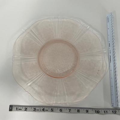 -88- American Sweetheart Macbeth Evans Glass Co. | Platter & Sugar Dish