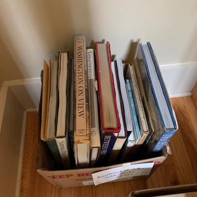 Assortment of Coffee Table Books (LR-DW)