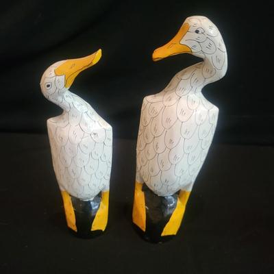 Collection of Carved and Painted Ducks (LR-DW)