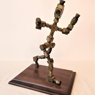 Lot #51  Mid Century Brutalist "Nuts and Bolts" Sculpture